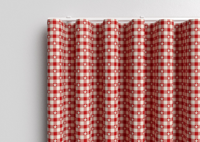 Whaley Great, Gingham Star Regatta - Made to Measure Curtains - Image 13